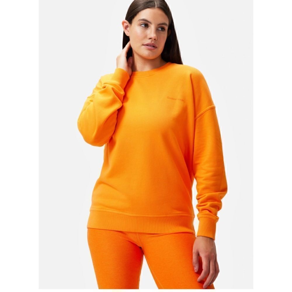 Outdoor Voices Pickup Sweatshirt in Clementine